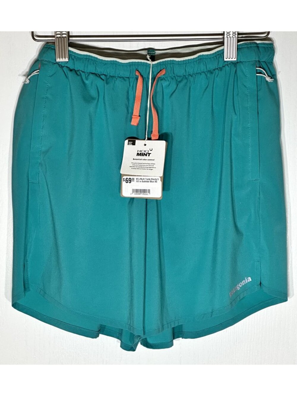 Patagonia Multi Trails Women's XS Shorts Inseam 5.5 Subtidal Blue - NWT
